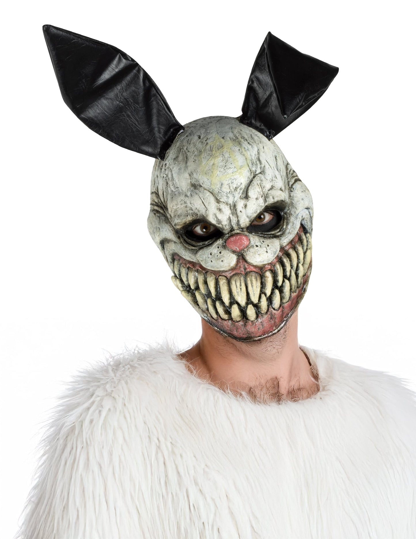 Masque méchant lapin phosphorescent