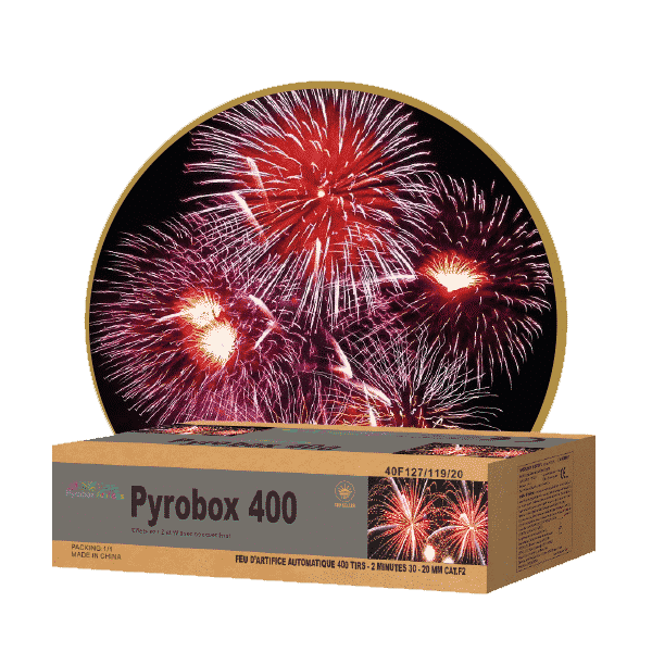 Feu d’artifice automatique Pyrobox 400