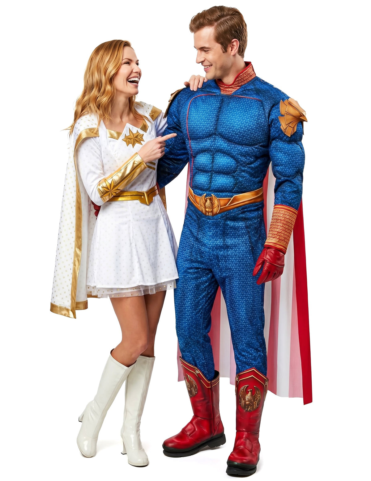 Déguisement de couple Stella et Le Protecteur The boys™