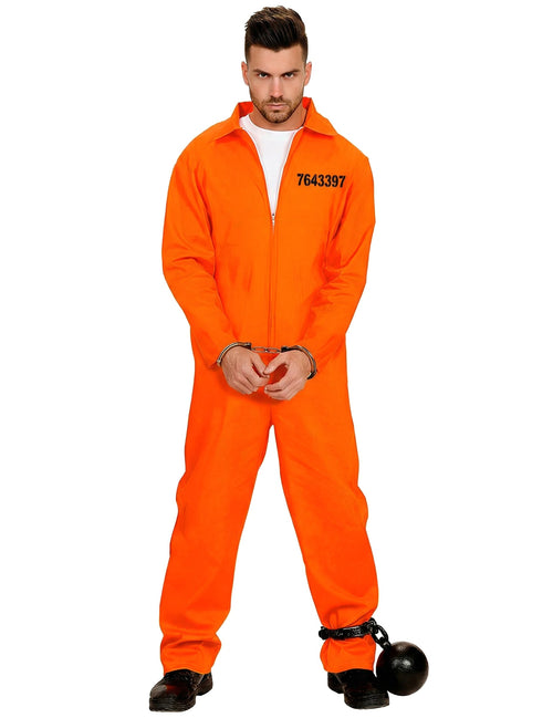 Déguisement prisonnier orange
