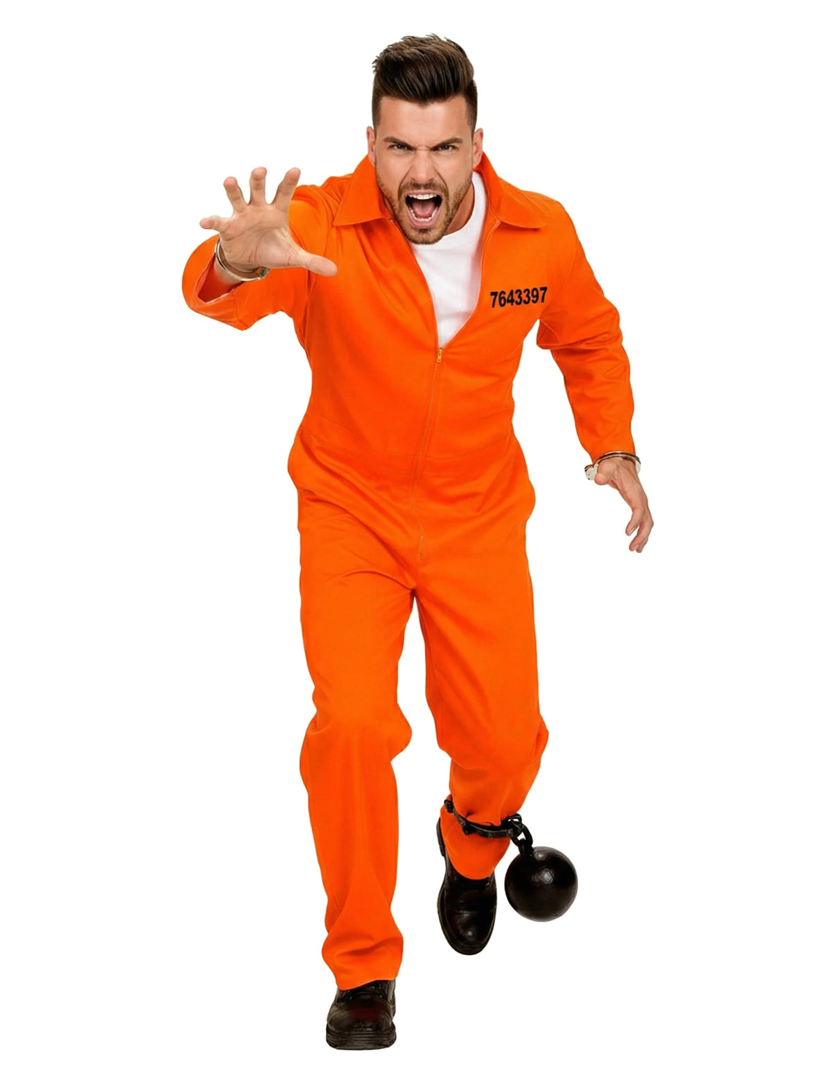 Déguisement prisonnier orange