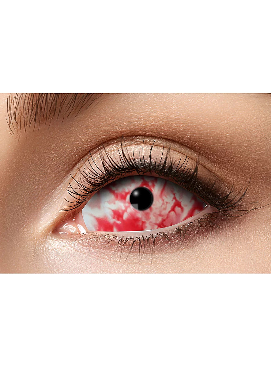 Lentilles de contact Splattered Blood Sclera