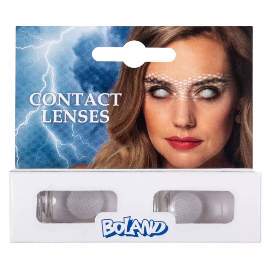 Lentilles halloween Mystiques blanches