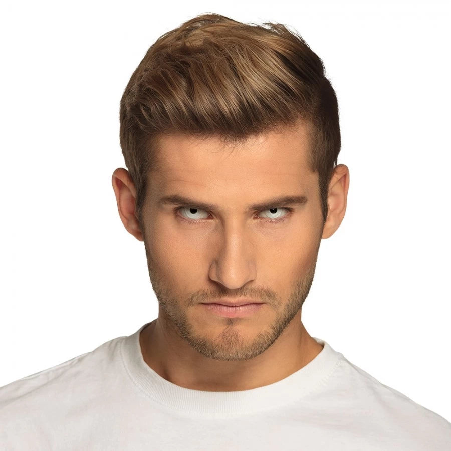 Lentilles UV flash blanches