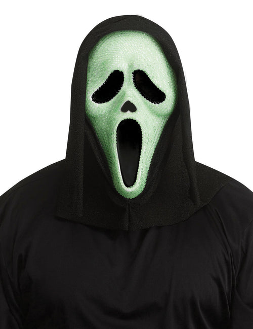 Masque Scream™ phosphorescent à stras